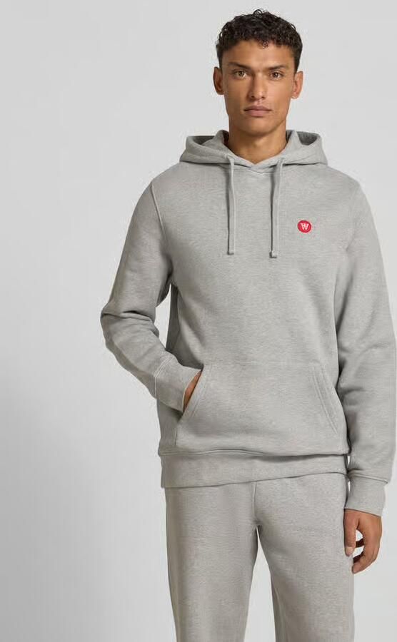 Wood Hoodie met kangoeroezak model 'Ash' - Foto 2