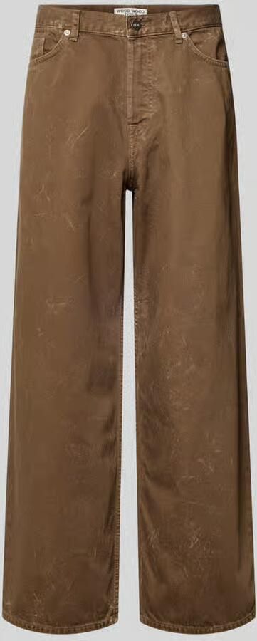 Wood Jeans met steekzakken model 'Type 3'