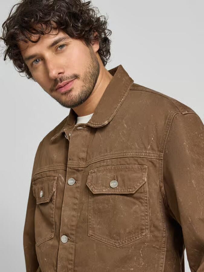 Wood jeansjack met borstzakken model 'Type 10'