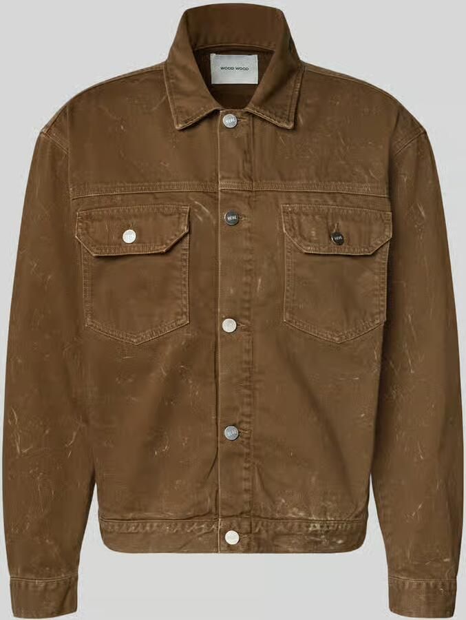 Wood jeansjack met borstzakken model 'Type 10' - Foto 2