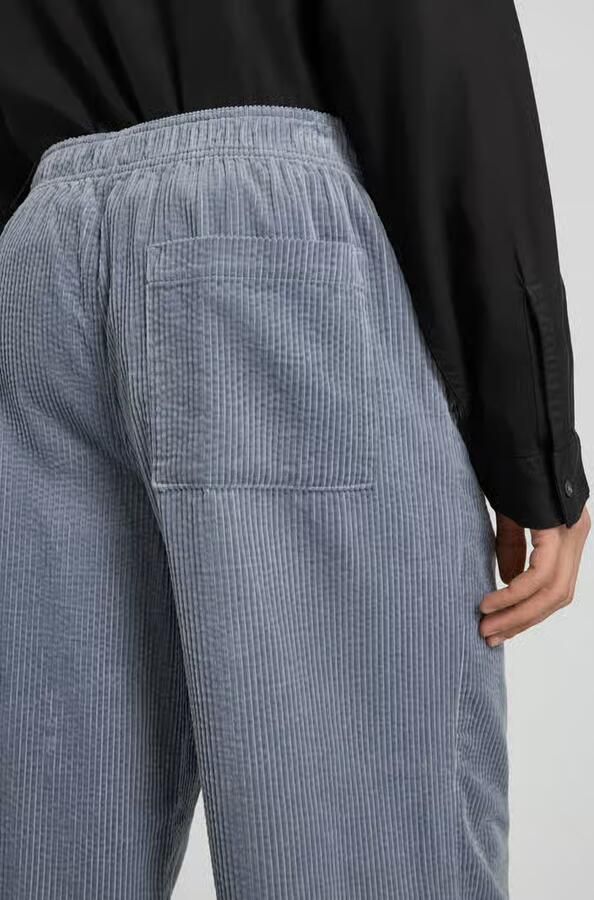 Wood Korte broek van corduroy met elastische band - Foto 2
