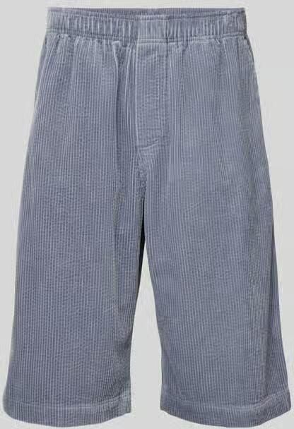 Wood Korte broek van corduroy met elastische band - Foto 4
