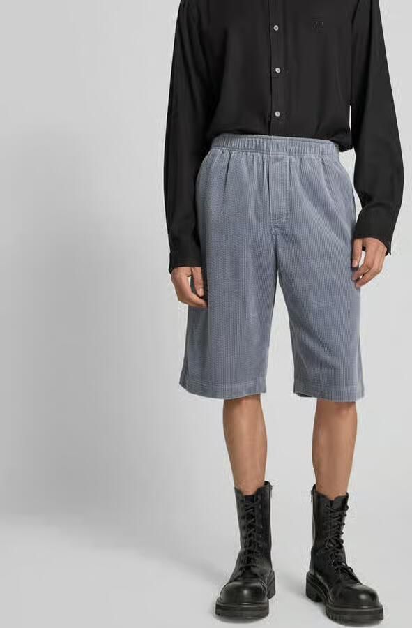 Wood Korte broek van corduroy met elastische band - Foto 3