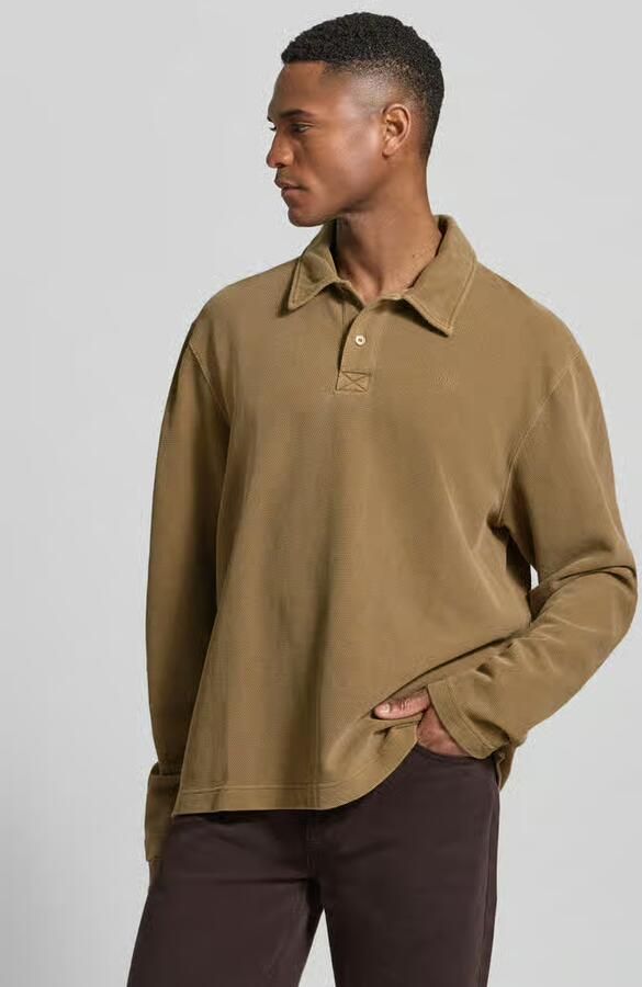 Wood Loose fit poloshirt van katoen model 'Thiago' - Foto 2