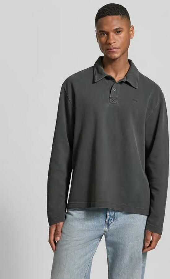 Wood Loose fit poloshirt van katoen model 'Thiago' - Foto 2
