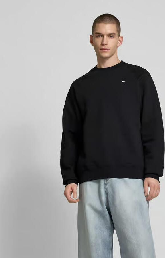 Wood Oversized sweatshirt met opstaande kraag - Foto 2