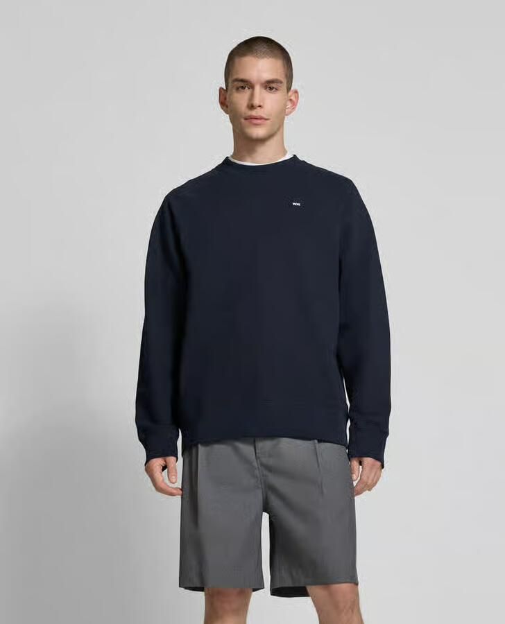 Wood Oversized sweatshirt met opstaande kraag - Foto 2