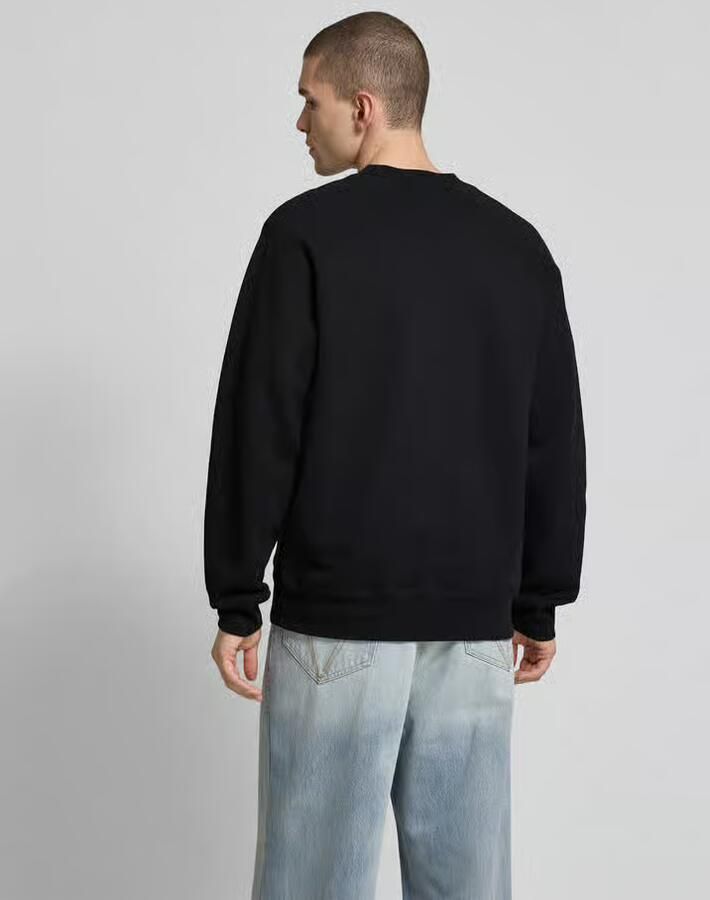 Wood Oversized sweatshirt met opstaande kraag