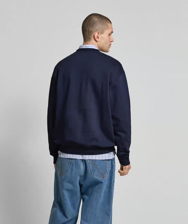 Wood Oversized sweatshirt van katoen