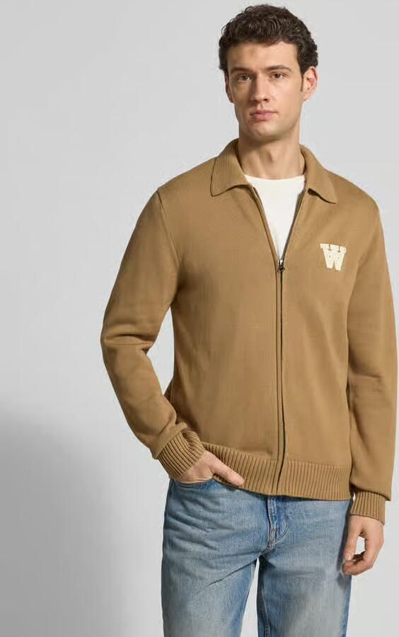 Wood regular fit cardigan in brei-look model 'Tay' - Foto 2