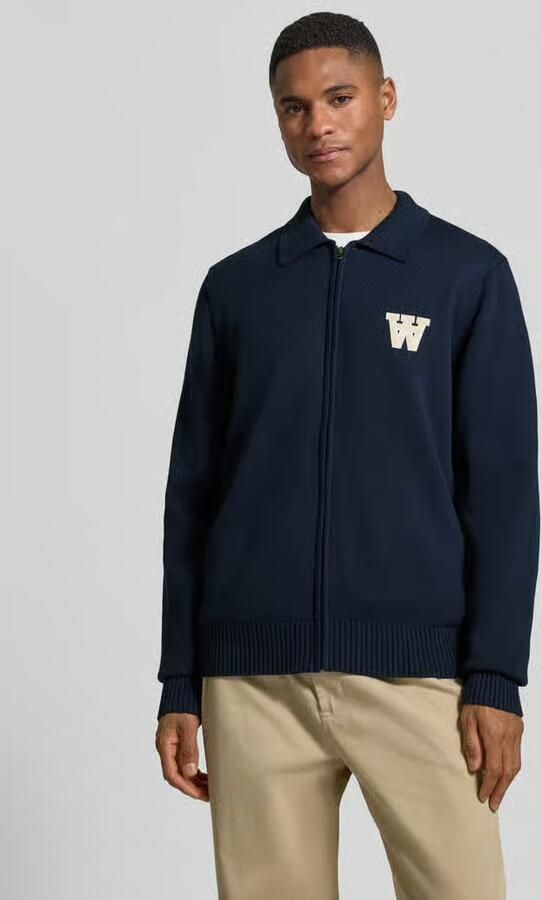 Wood regular fit cardigan in brei-look model 'Tay' - Foto 2
