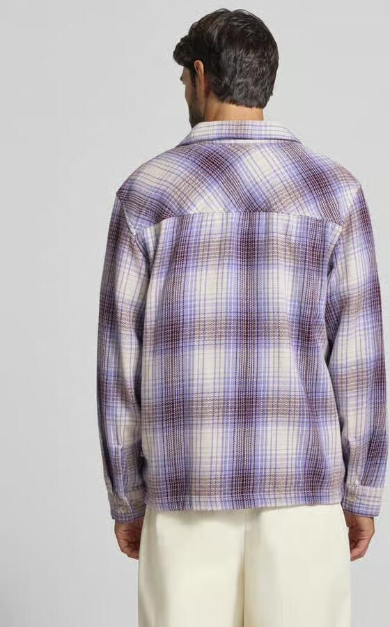 Wood Regular Fit overhemdjack met kentkraag model 'Clay' - Foto 2