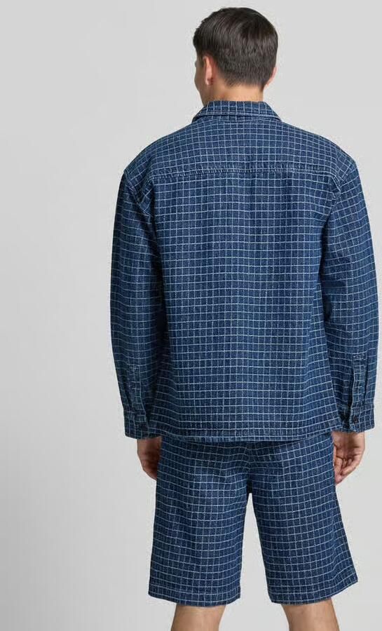 Wood regular fit overhemdjack met viscose model 'David' - Foto 3