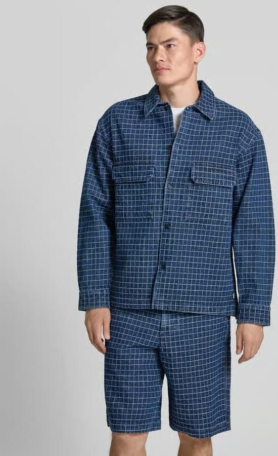 Wood regular fit overhemdjack met viscose model 'David' - Foto 2