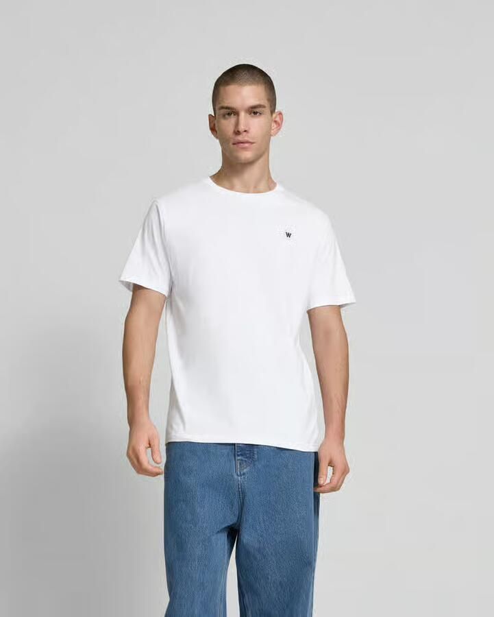 Wood Regular fit T-shirt van puur katoen - Foto 2