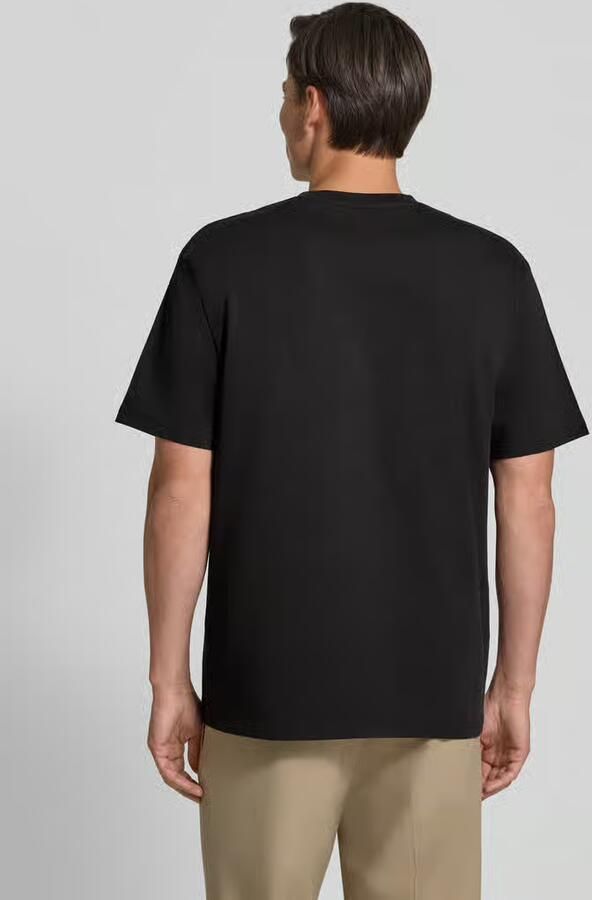 Wood Regular fit t-shirt van puur katoen model 'Oliver'