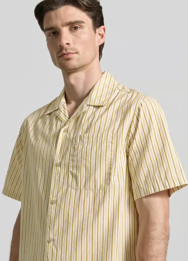 Wood regular fit vrijetijdsoverhemd met 1 2-mouwen model 'Nico'