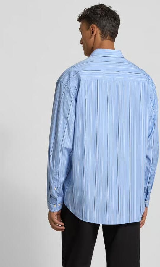 Wood Regular fit vrijetijdsoverhemd met kentkraag model 'Carter'