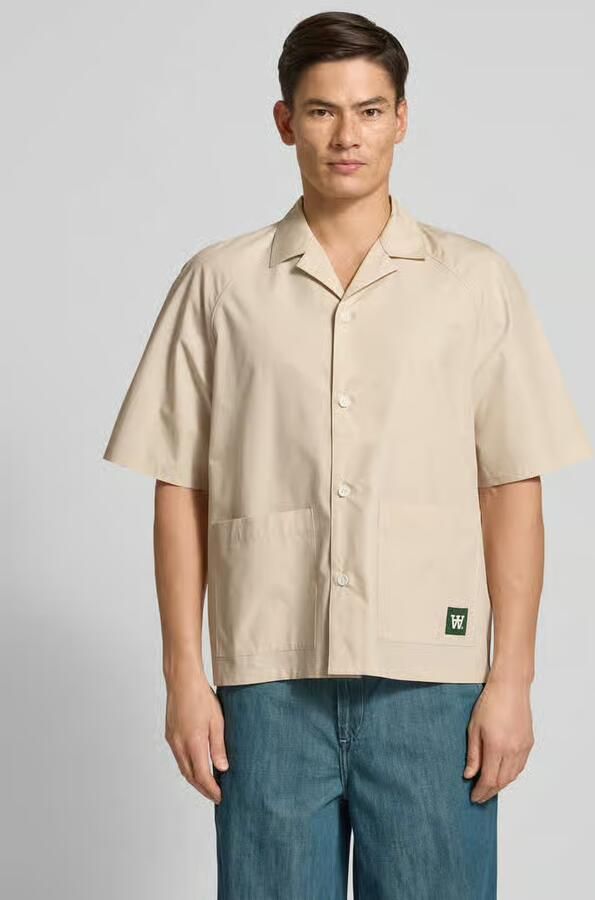 Wood Regular fit vrijetijdsoverhemd met reverskraag model 'mumphry' - Foto 2
