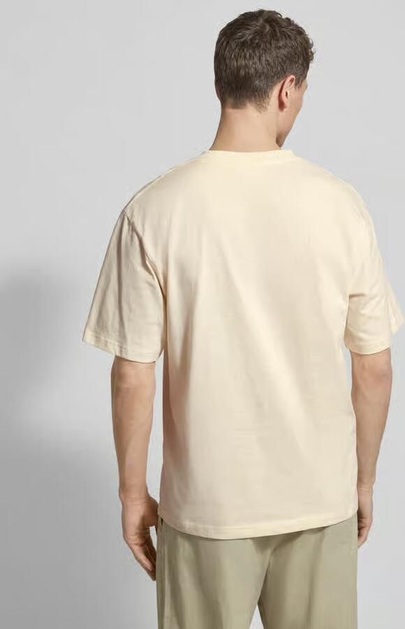 Wood relaxed fit T-shirt met logoprint model 'Liam' - Foto 3