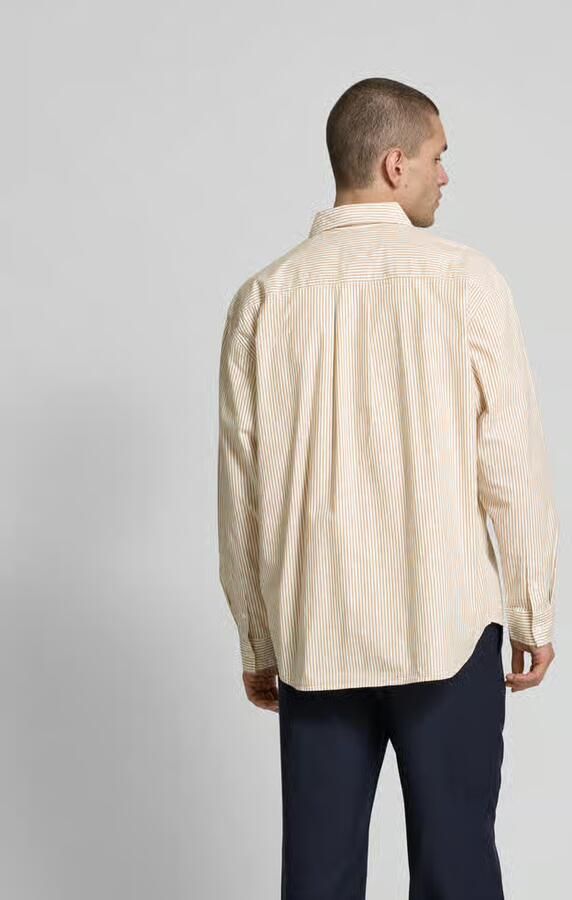 Wood Relaxed fit vrijetijdsoverhemd met borstzak