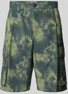 Wood Shorts met cargozakken model 'Ethan'