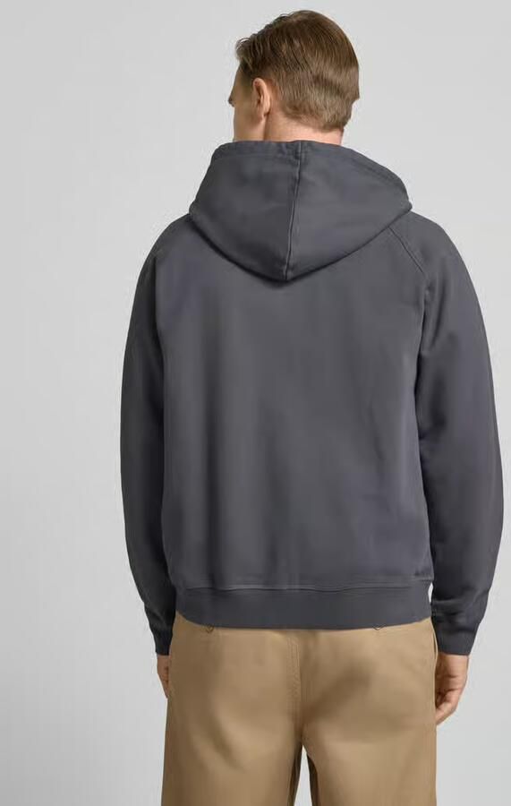 Wood Sweatjack met capuchon en ritssluiting model 'Sven' - Foto 3