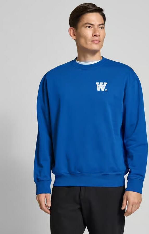 Wood Sweatshirt met logobadge model 'Noel' - Foto 2