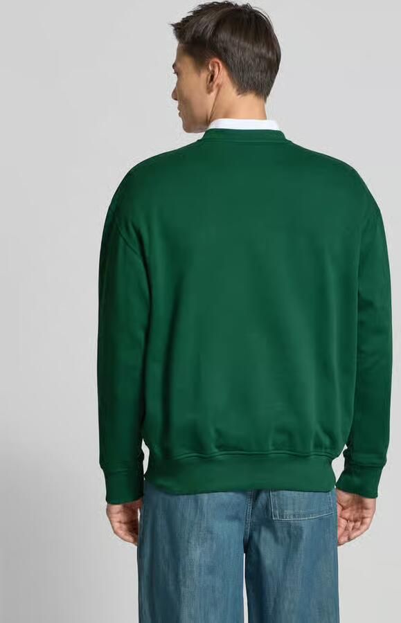 Wood Sweatshirt met logobadge model 'Noel'