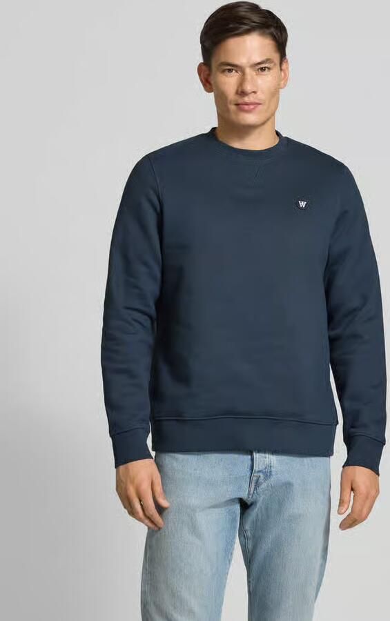 Wood Sweatshirt met logobadge model 'Tye' - Foto 2