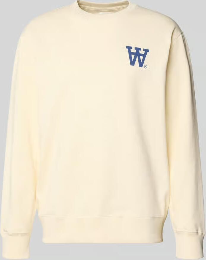 Wood Sweatshirt met logoprint model 'NOEL'
