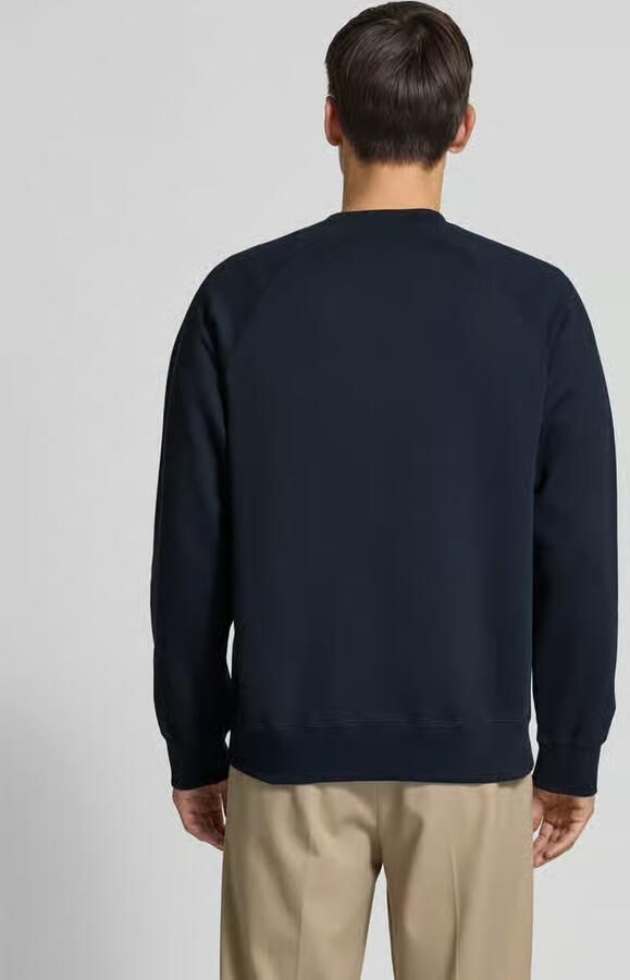 Wood Sweatshirt met motiefstitching model 'Hester'