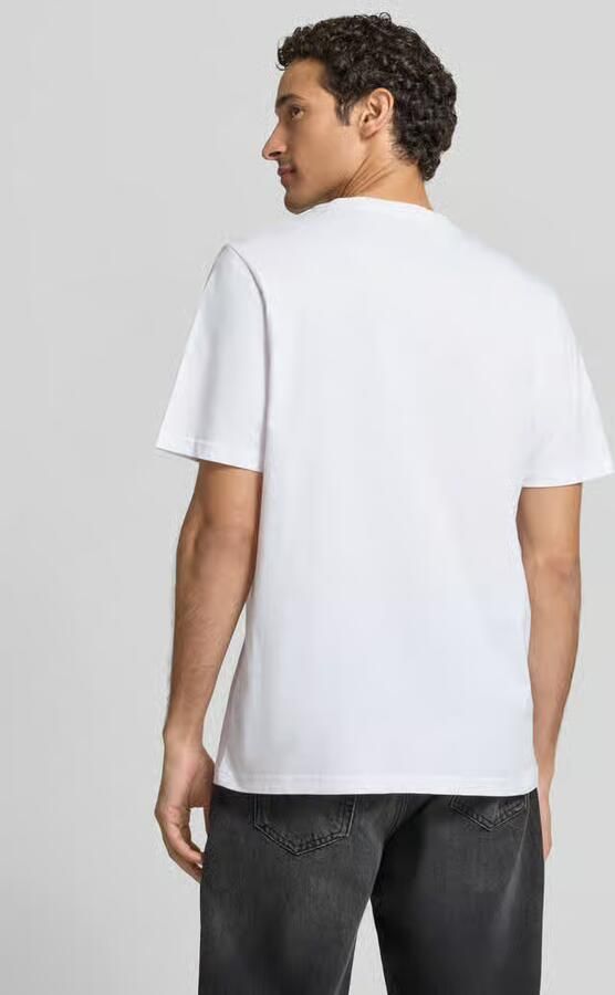 Wood T-shirt met labelprint model 'Bobby' - Foto 3