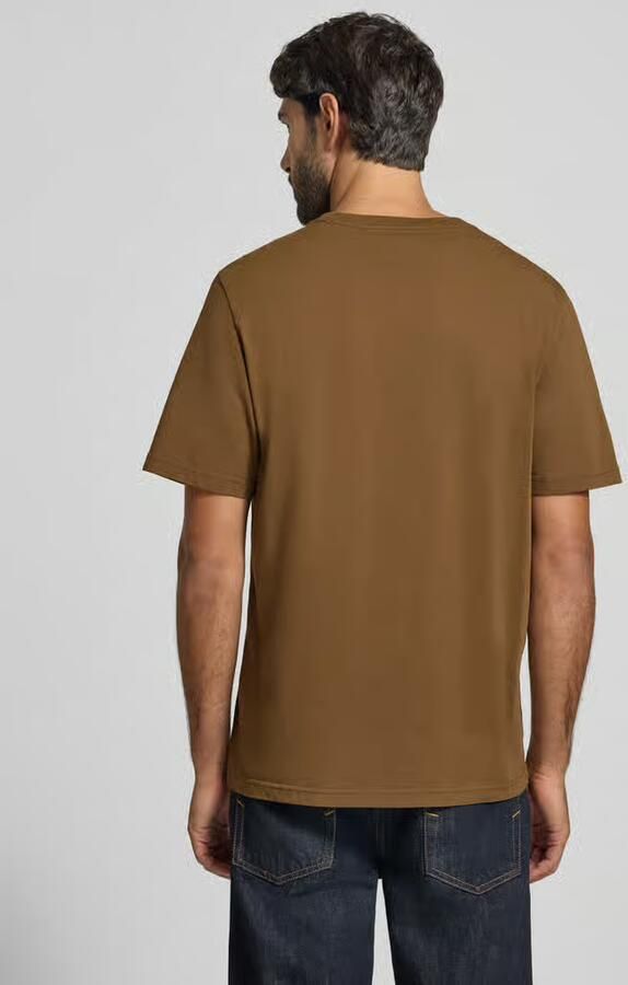 Wood T-shirt met labelprint model 'Bobby' - Foto 2