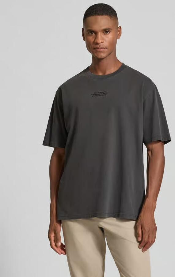 Wood T-shirt met labelstitching model 'Oliver' - Foto 2