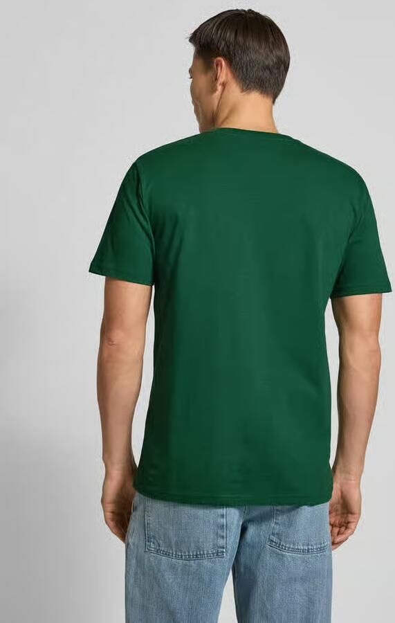 Wood T-shirt met logoprint model 'Ace'