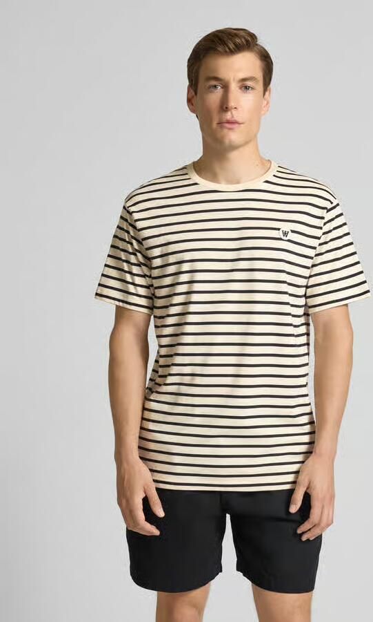 Wood T-shirt met ronde hals model 'Ace' - Foto 2