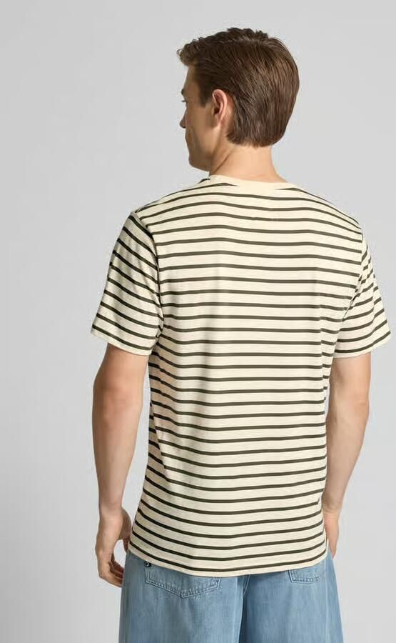 Wood T-shirt met ronde hals model 'Ace'