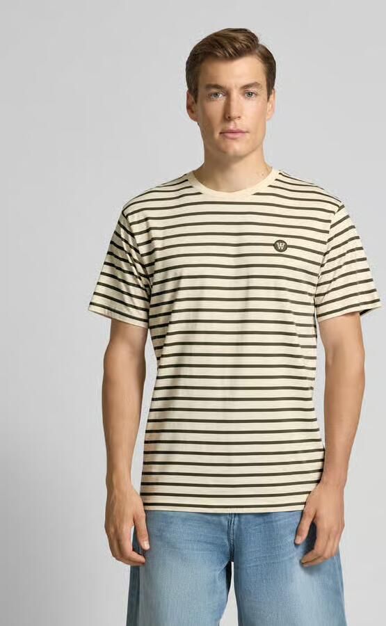 Wood T-shirt met ronde hals model 'Ace' - Foto 2