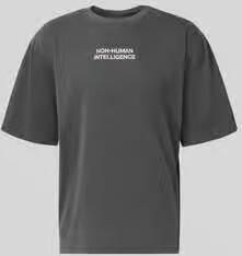 Wood T-shirt met ronde hals Model 'Gary'