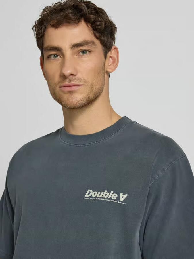Wood T-shirt met ronde hals model 'Liam' - Foto 2