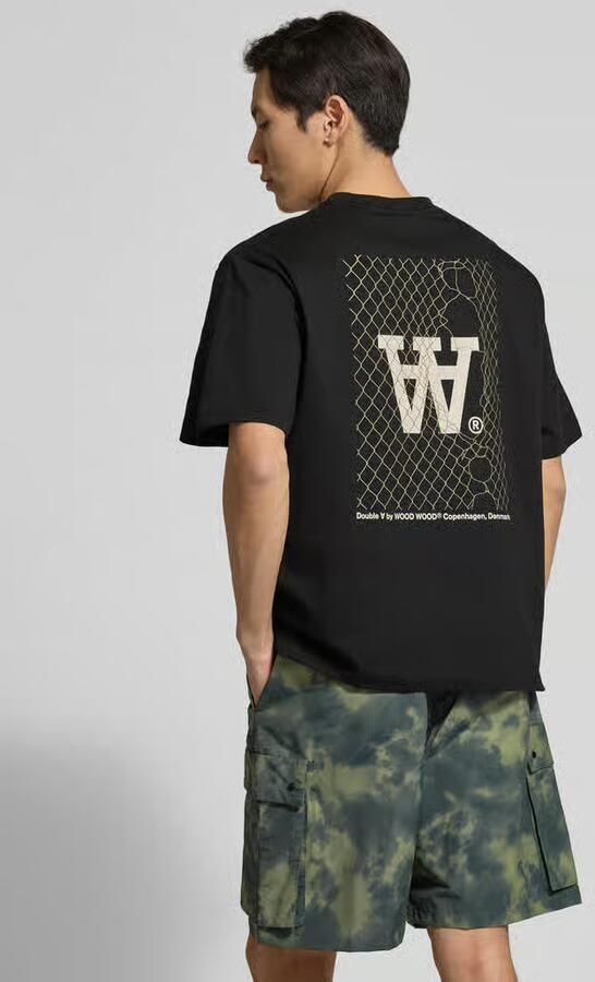 Wood T-shirt met ronde hals Model 'Liam' - Foto 3