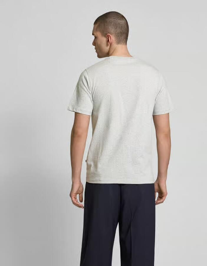 Wood T-shirt van zuiver katoen