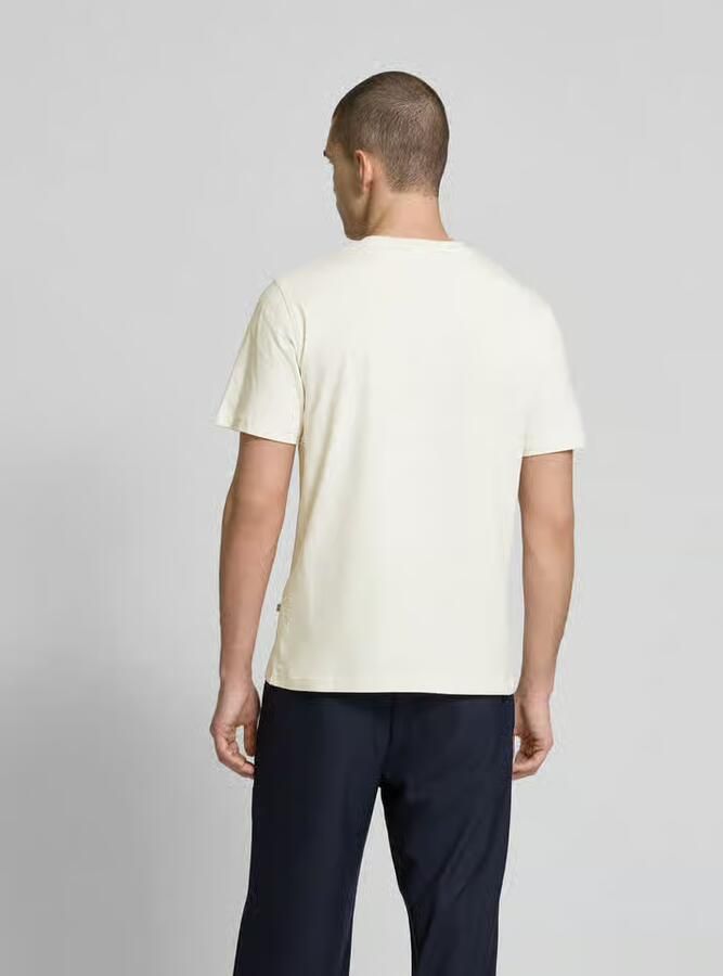 Wood T-shirt van zuiver katoen