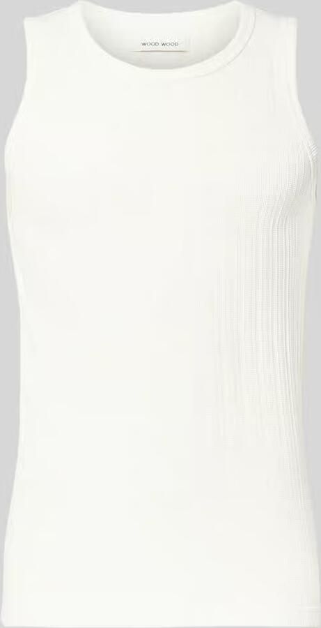 Wood Tanktop met ronde hals - Foto 2