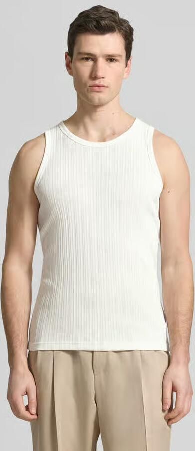 Wood Tanktop met ronde hals - Foto 4
