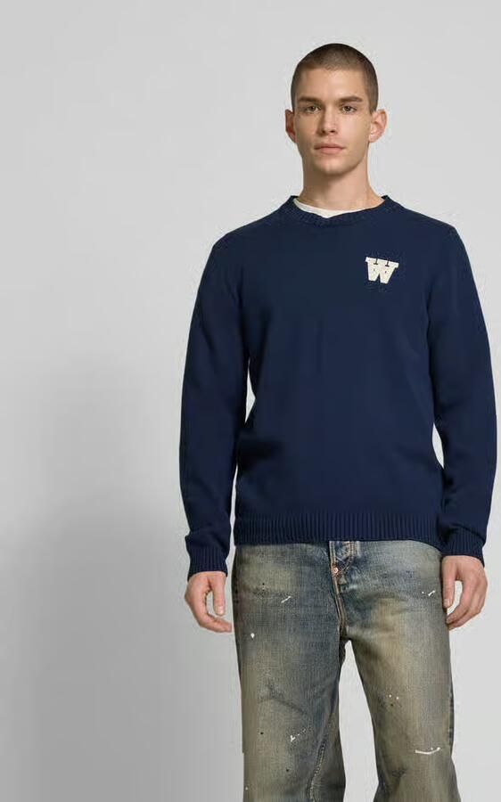 Wood Trui in gebreide look - Foto 3
