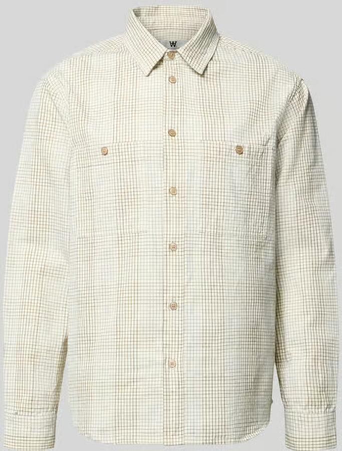 Wood Vrijetijdshemd met kentkraag model 'Cooper' - Foto 2