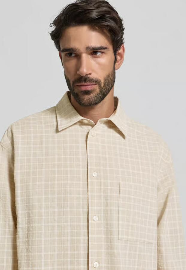 Wood Vrijetijdsoverhemd met knoopsluiting model 'Carter' - Foto 2