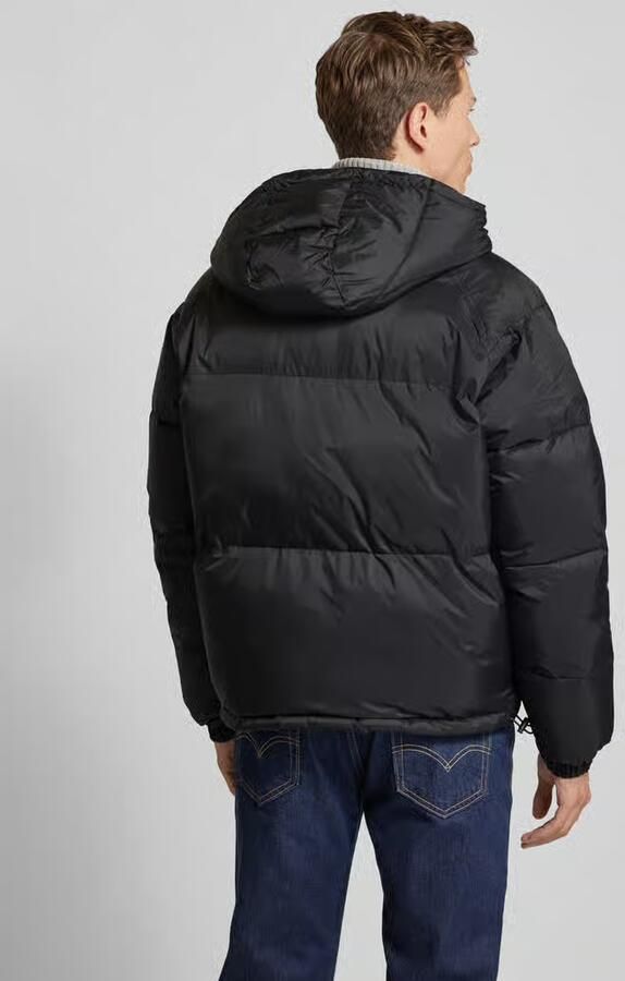 WOODBIRD Gewatteerd jack met labelprint model 'ZUMO'